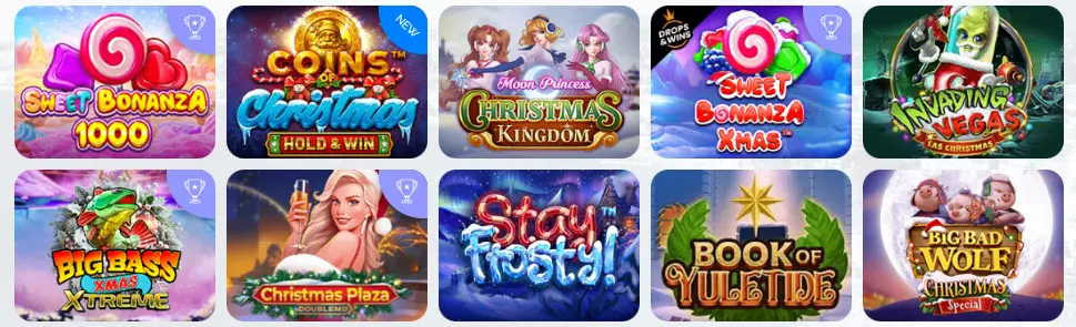 Tous les jeux JustBit Casino