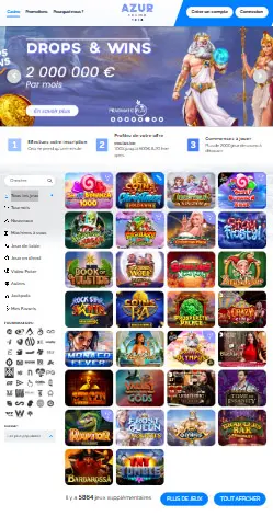 l'application et interface JustBit Casino