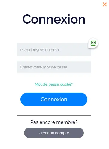Connexion des membres du JustBit Casino