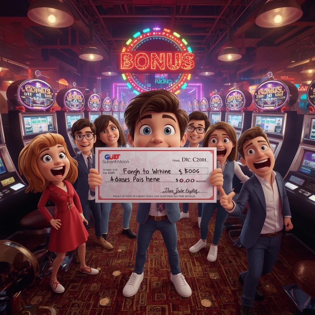 bonus dans les mains d'un homme au casino JUSTBIT CASINO