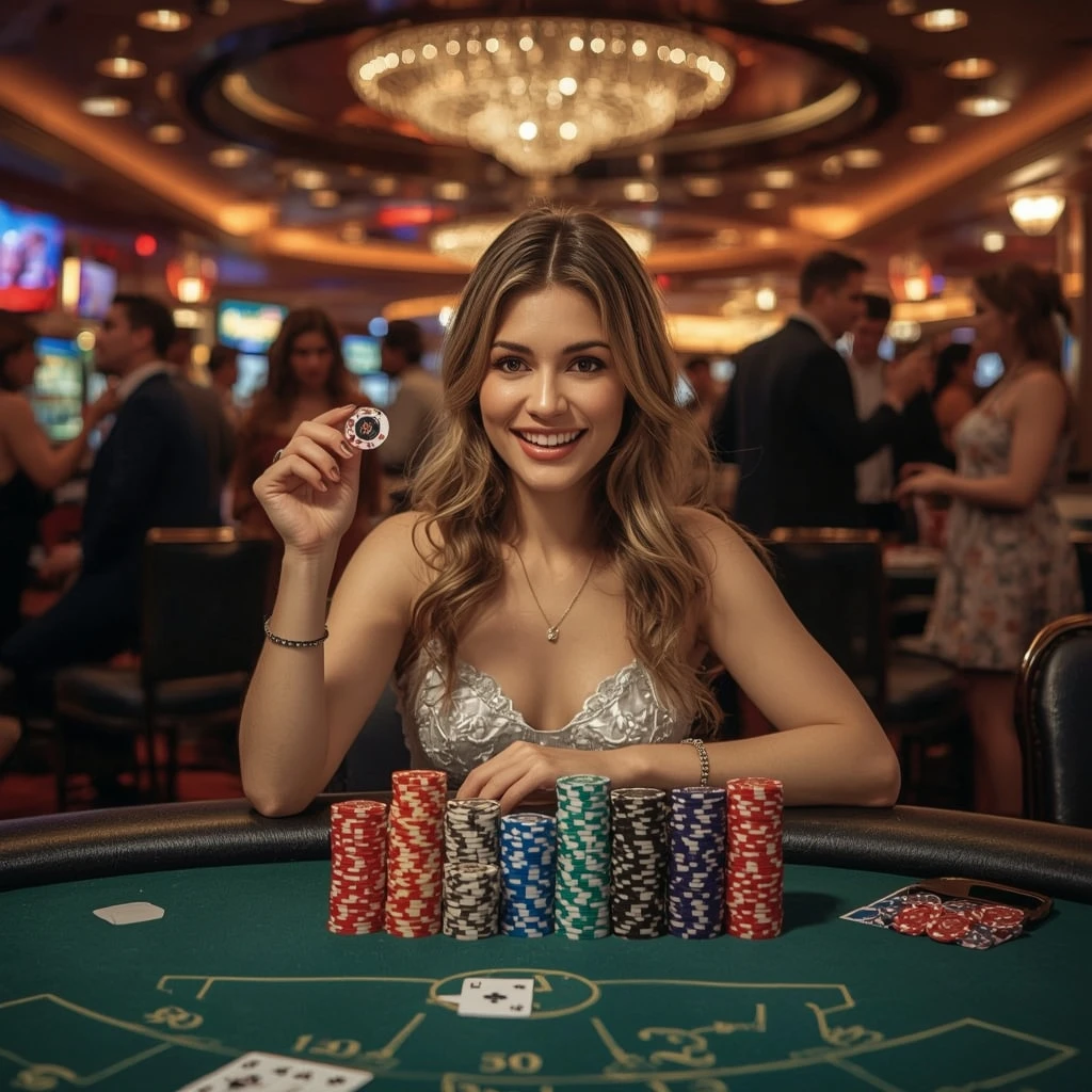 bonus dans les mains de l'homme au casino JustBit Casino