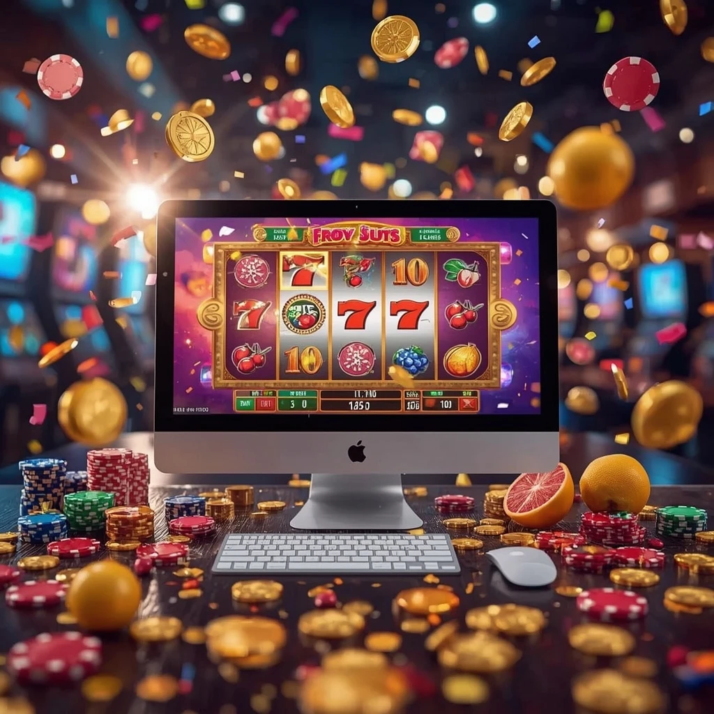machines à sous sur l'écran JustBit Casino