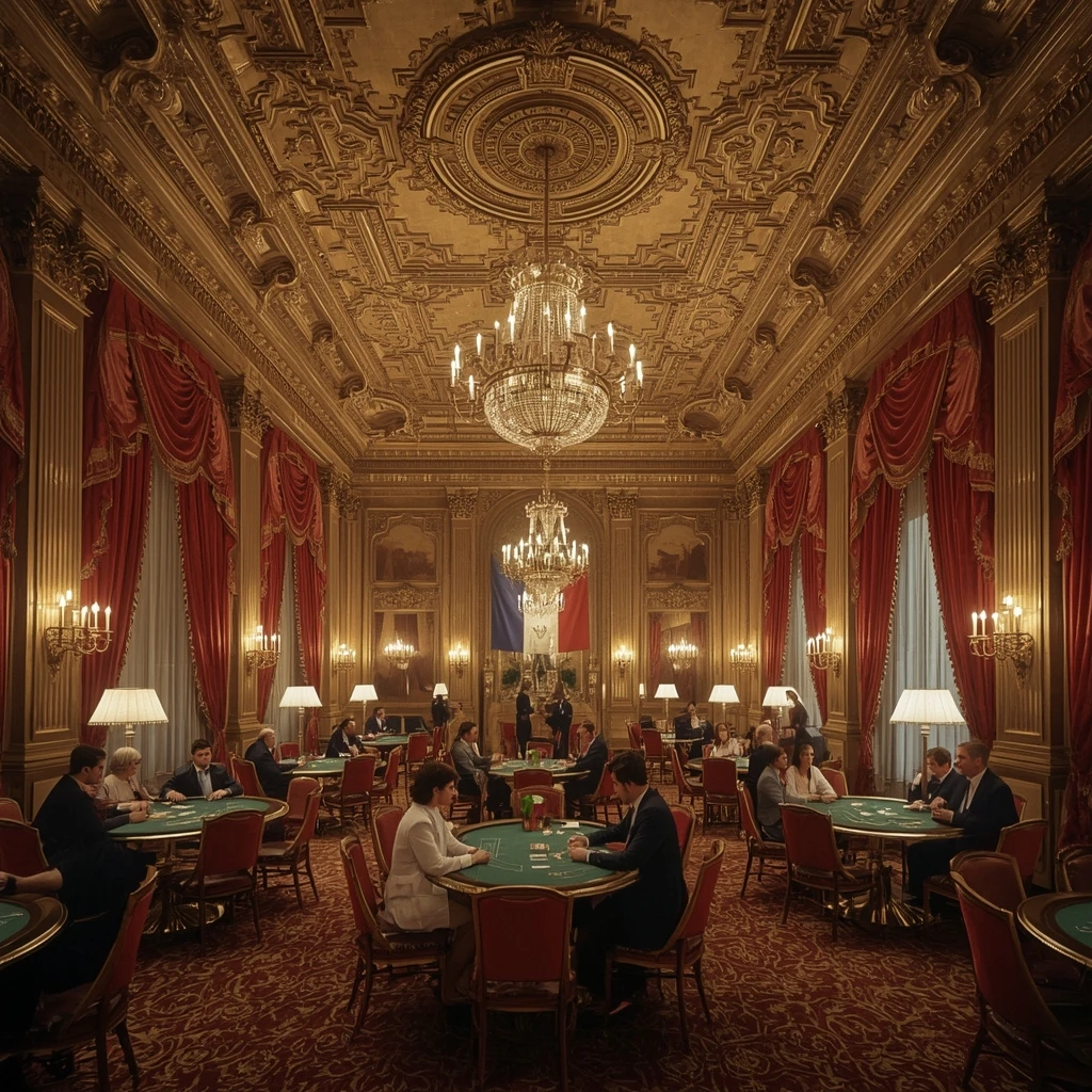 Le casino et le drapeau français JustBit Casino